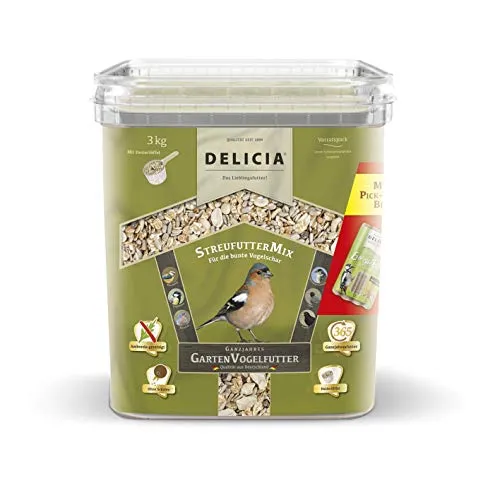Delicia StreufutterMix Gartenvogelfutter 3 kg