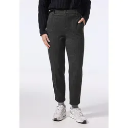 Street One Studio Damen F378579 Karierte Chino - Damen-Hosen mit Casual Fit, High Waist und Slim Legs, ideal für einen modernen Look dank des trendigen Karo-Musters und bequemen Stretchmaterials.