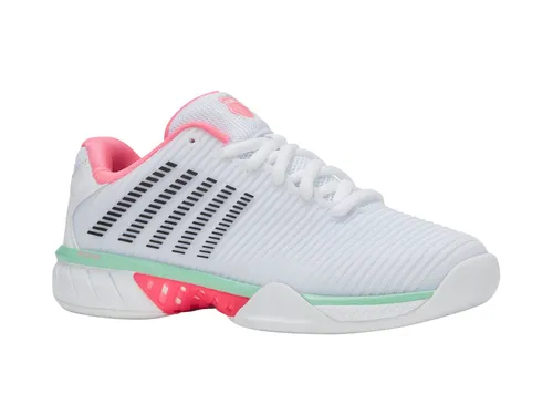 KSwiss Hypercourt Express 2 Tennisschuhe - Tennisschuhe für Damen, Größe 42 (US 10), mit innovativer DuraWrap Flex und Surgelite Technologie für Flexibilität, optimalen Halt und hervorragende Dämpfung.