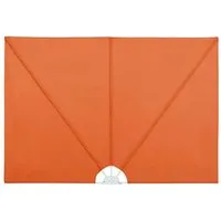 vidaXL Faltbarer Terrassen-Seitenfächer Terracotta-Rot 400×200 cm - Sonnenschirm für Terrassen, Balkons und Gärten mit wasser- und schmutzabweisendem Polyester. Bietet Schatten und Privatsphäre, ist UV-beständig und zusammenklappbar für einfache Lagerung.