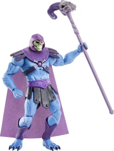 Masters of the Universe Masterverse Skeletor 18cm große Actionfigur für alle MOTU Sammler, Spielfigur
