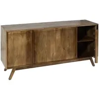 MCW Sideboard aus Mangoholz, Braun, 146x72x43 cm