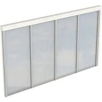 Skanholz Carport-Seitenwand 355x200 cm mit Polycarbonat - Carport-Seitenwand aus Konstruktionsvollholz mit langlebigen 10 mm starken Polycarbonatplatten, ideal für SKAN HOLZ Terrassenüberdachungen. Wetterfest und robust für optimale Nutzung.
