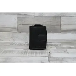Greenburry Basic Geldbörse RFID Leder 9 cm - Herren-Geldbörsen mit RFID-Schutz, aus hochwertigem Leder, kompakt und praktisch mit 7 Kreditkartenfächern für optimale Organisation.