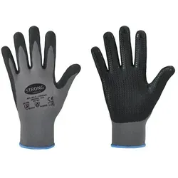 Nitril-Handschuhe Handan | Größe: 10 - Grau