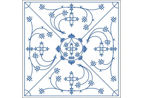 Papierservietten Blau von Ambiente