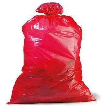 Müllsäcke 120l, 700 x 1100 mm - rot, 45μ in rot von Transpak