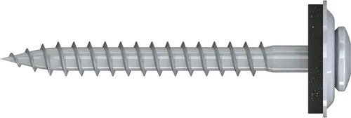 REISSER Spenglerschraube E15, 100 Stück, 4,5 x 45 mm - Eisenwaren - Hochwertige Spenglerschraube mit Dichtscheibe für eine zuverlässige Abdichtung und einfache Montage, ideal für Dach- und Fassadenarbeiten.