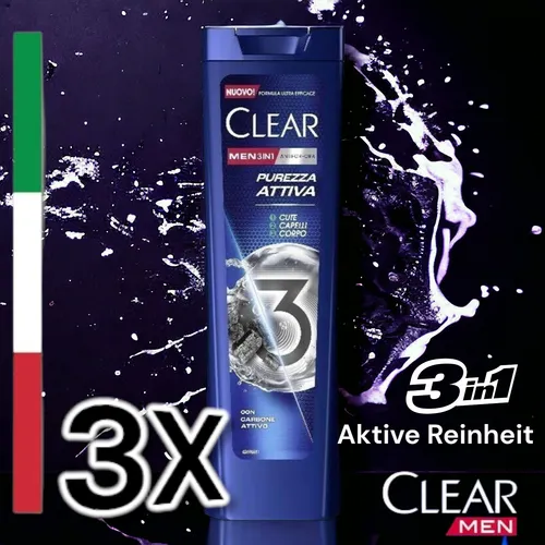 CLEAR SH PUREZZA ATTIVA 3IN1 225M