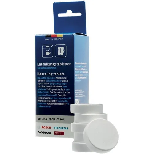 Produktbild 1x Bosch Siemens NEFF 00312453 00311864 Entkalkungstabletten 6 Tabletten