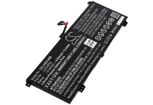 Powery Akku für Lenovo Legion Slim 5 14APH8 82Y5CTO1WW - Leistungsstarker 4700 mAh Akku für Lenovo Legion Slim 5 14APH8 82Y5CTO1WW, ideal für längere Nutzung ohne Unterbrechungen.