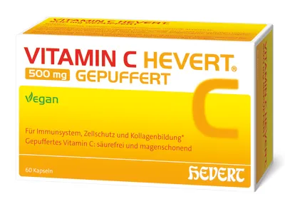 Vitamin C Hevert 500 Mg Gepuffert Kapseln
