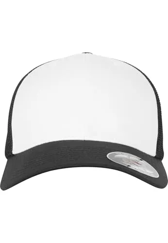 Flexfit (FLEYK Kappe Mesh Colored Front, blk/wht, L/XL, 6511CF