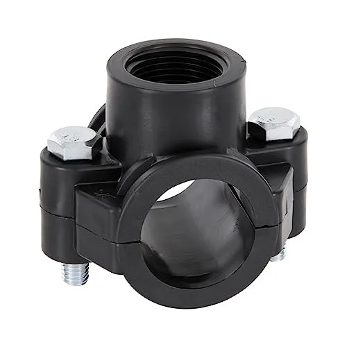 Anbohrschelle mit Innengewinde Größe 25mm x 1/2