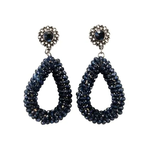 Alpenflüstern Ohrhänger-Set PERLEN-TROPFEN HELENA, Blau in blau von Alpenflüstern