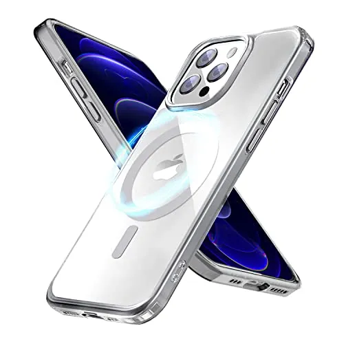 Frentree iPhone 13 Pro Hülle mit MagSafe kompatibel, magnetische Schutzhülle für schnelleres Laden, Handyhülle mit höchster Schutzstufe in Militärnorm, Anti-Vergilbung & Aufprallschutz