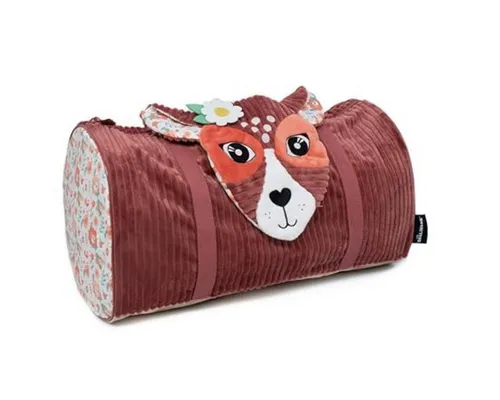 Les Deglingos Reisetasche - Kuscheliger Weekender für Kinder - Taschen für kleine Abenteurer, aus besonders weichem Material, ideal für Reisen und ein echter Blickfang mit originellem Design.