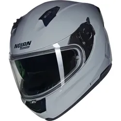 Nolan N60-6 Classico Integralhelm - Grau - XS - Motorradhelm mit modernem Design und Airbooster-Technologie für optimale Belüftung. Genießen Sie maximalen Komfort und Sicherheit mit ultraweitem Visier und Eyewear Adaptive für Brillenträger.