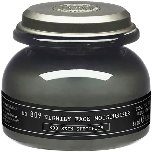 Depot No. 809 Nightly Face Moisturizer - Nachtcreme 65 ml - Tagespflege für alle Hauttypen, spendet mit Baobab-Extrakt und Hyaluronsäure tiefgehende Feuchtigkeit und sorgt für geschmeidige, nährende Pflege über Nacht.