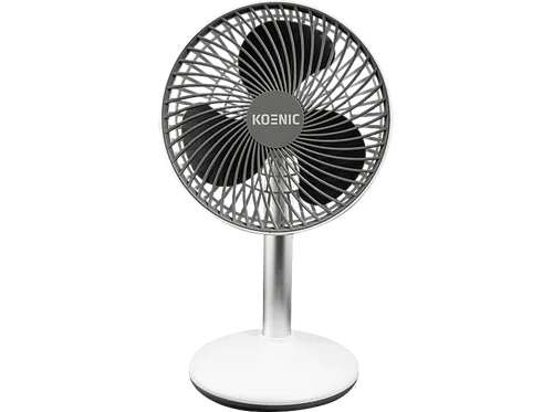KOENIC KTF 15422 USB Tischventilator Weiß (10 Watt)