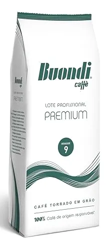 BUONDI PREMIUM Ganze Bohne - 1kg Kaffeegenuss - Premium Kaffee aus ausgesuchten Bohnen mit perfekter Röstung für herrliches Aroma und feine Crema. Ideal für Kaffeeliebhaber!