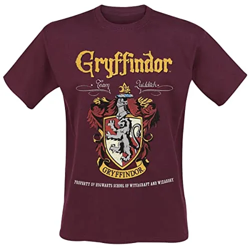 Harry Potter T-Shirt für Herren, rot, Small