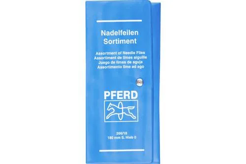 PFERD TOOLS Präzisions-Nadelfeilen-Set 12-tlg. in Rolltasche