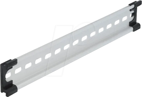 DELOCK 66176 - Hutschiene 35 x 7,5 mm (25 cm) Aluminium gelocht