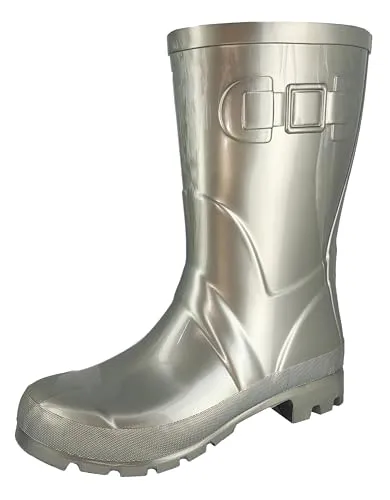 Beck Glossy Regenstiefel - Moderner Regenstiefel im Metallic Look, federleicht und vielseitig einsetzbar. Mit rutschfester Profilsohle bietet er besten Halt und überzeugt durch bewährte Beck-Qualität, hergestellt in der EU.
