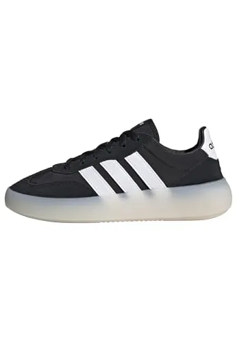 Adidas Unisex Kinder BARREDA Decode Shoes JUNIOR, core Black/FTWR White - Bequeme Sneaker für Kinder mit regulärer Passform, ideal für den Alltag. Robustes Obermaterial aus Leder und Textil sorgt für Langlebigkeit.