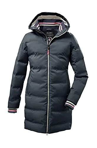 Mädchen Steppmantel KOW 33 GRLS QLTD CT – Größe 140 - Funktionsjacken, gefütterte Winterjacke in Blau, ideal für kalte Tage und perfekt für Mädchen, die Stil und Wärme schätzen.