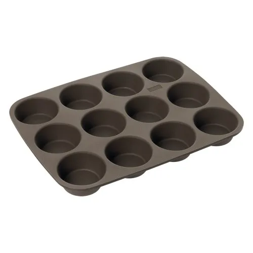 LURCH Muffinform 12er 85031 - Backformen für perfekte Muffins, mit 12 Vertiefungen und antihaftbeschichteter Oberfläche für müheloses Herauslösen der Backwaren.