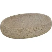 vidaXL Ovales Aufsatzwaschbecken Sandfarben 59x40 cm in beige von vidaXL