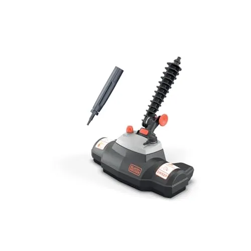 Black+Decker Aqua Sweeper Flächenreiniger - Hochdruckreiniger-Zubehör für mühelose Reinigung großer Außenflächen; mit Nachspülfunktion für einwandfreie Sauberkeit und integriertem Reinigungsmitteltank.