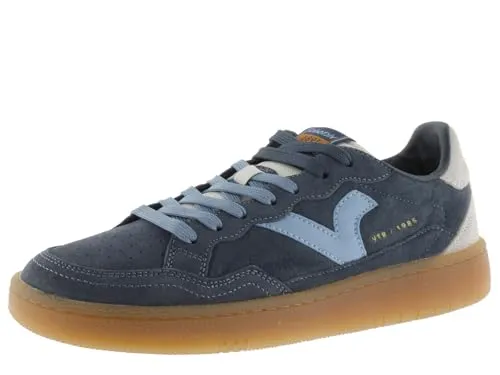 Victoria 1985 Basket Unisex - Retro-Style Sneaker aus Spaltleder - Herren-Sneaker mit atmungsaktivem Mikrofutter und antibakterieller Einlegesohle für optimalen Tragekomfort und Stil.