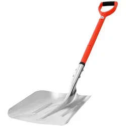 VEVOR Schneeschaufel aus Aluminiumlegierung, 350x400 mm mit D-förmigen Griffen