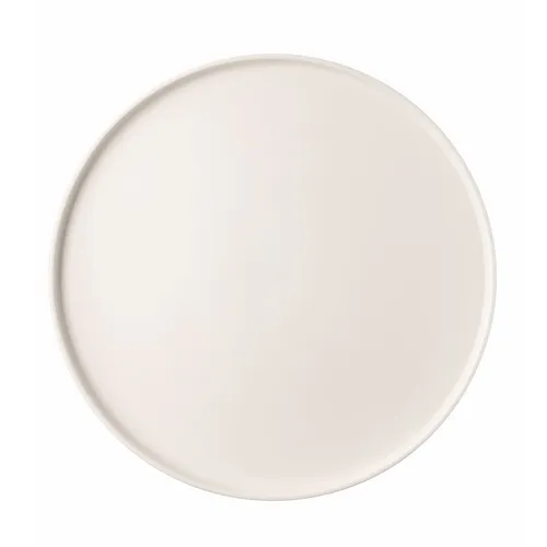 Rosenthal Speiseteller Bloom Snow 27cm - Eleganter flacher Teller - Teller aus feinem Porzellan in strahlendem Weiß, spülmaschinen- und mikrowellensicher, ideal für festliche Anlässe und den täglichen Gebrauch.