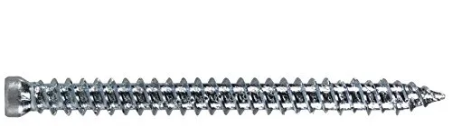 heicko Fensterrahmenschraube, M7.5 x 182 mm, 100 ST, Zylinderkopf, TX30, verzinkt blau