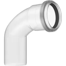 Buderus Bogen aus PP, DN 110, 87°