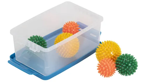 Betzold Igelbälle-Set, 6 Stück, Box zur Aufbewahrung: Ja