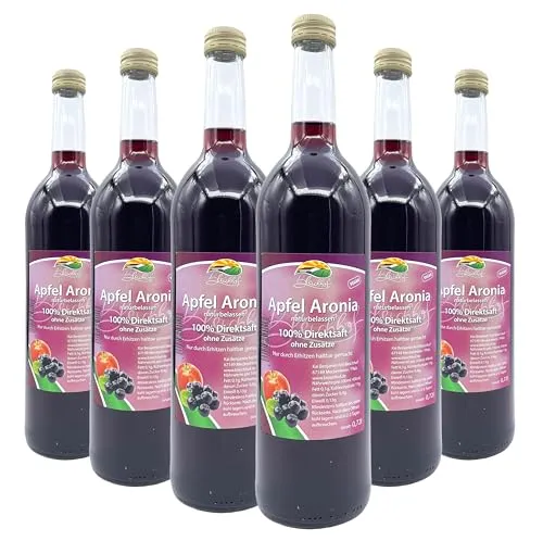 BLEICHHOF® Apfel-Aronia - Direktsaft, vegan (6x0,72l)