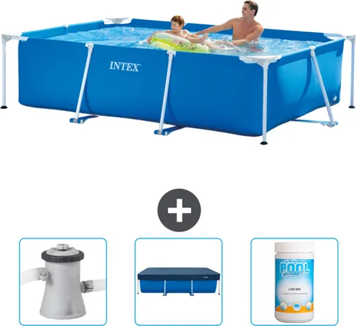 Intex Schwimmbecken Rechteckiger Rahmen 260 x 160 x 65 cm