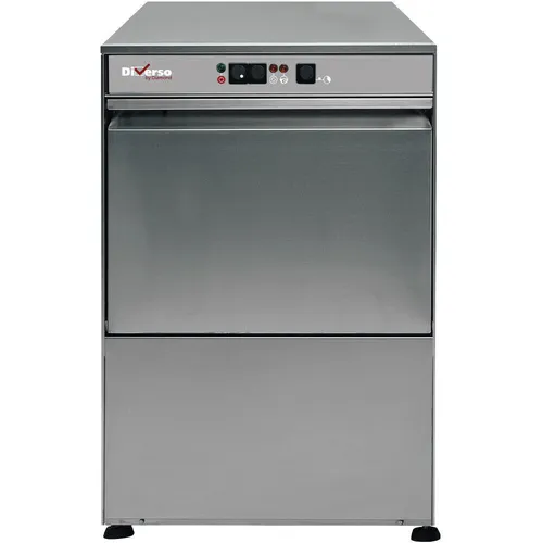 Gläserspülmaschine Universal Edelstahl inkl. Klarspülmittelpumpe, 230V 400x400mm