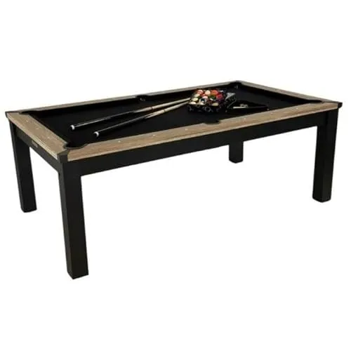 Pegasi Billardtisch 7ft Florence - Billardtisch 7ft - Tischbillard - Pool Table für Erwachsene - Indoor - Premium Qualität - Holz - Schwarz