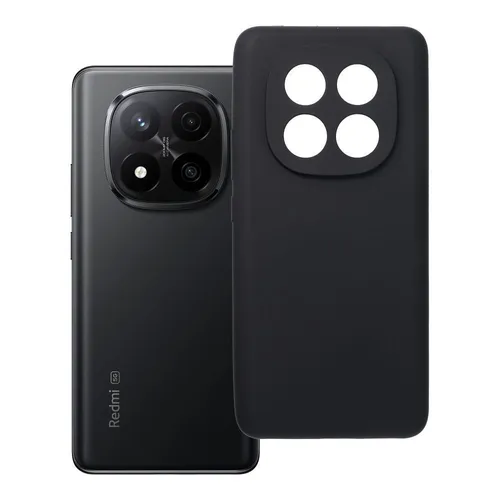 FÜR XIAOMI REDMI NOTE 15 PRO PLUS - SILICONE 2mm Hülle Handy Etui Schutz SCHWARZ