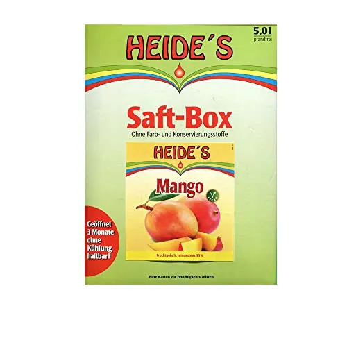 Mango-Nektar 35% Fruchtanteil 3er-Pack, 3 x 5 Liter