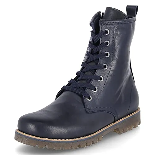 dunkelblau Gr. 39 0342847 - Wanderschuhe aus Synthetik, Kombination aus Leder und Textil mit Schnürsenkeln für optimalen Halt