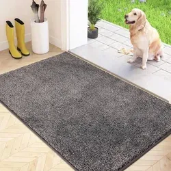 FCSDETAIL Schmutzfangmatte 86x150 cm - Rutschfest & Waschbar - Halten Sie Ihre Innenräume sauber mit der FCSDETAIL Schmutzfangmatte. Rutschfest und maschinenwaschbar, ideal für stark frequentierte Bereiche wie Eingangs- und Hintertüren. Die dichten Polyesterfasern sorgen für optimale Schmutz- und Feuchtigkeitsaufnahme.