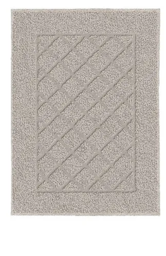 Kleine Wolke Frottiervorleger Bridge basalt 50 x 70 cm  Badteppich