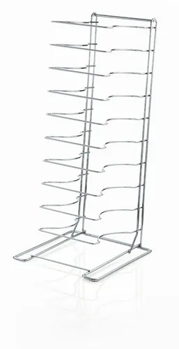 Pizzablechhalter für 11 Pizzableche Pizzablechablage Pizzablechständer